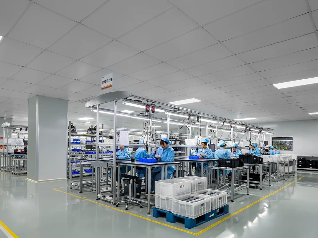 MakeID label printer production line