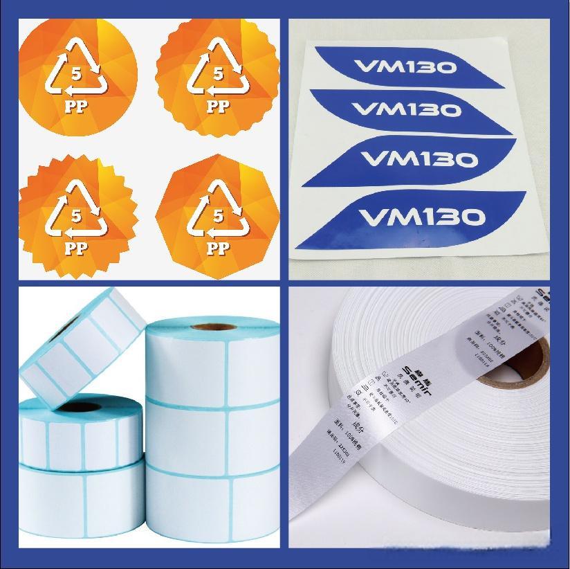 Common different types of labels