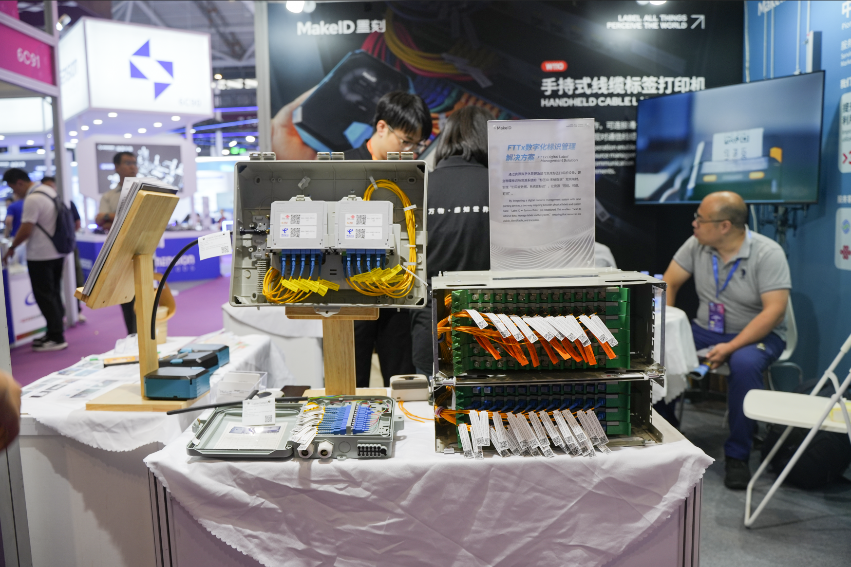 Effects of using MakeID label management system