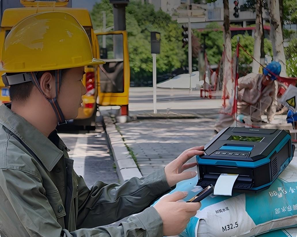 Operation and maintenance personnel use wireless RFID readers to collect communication equipment data