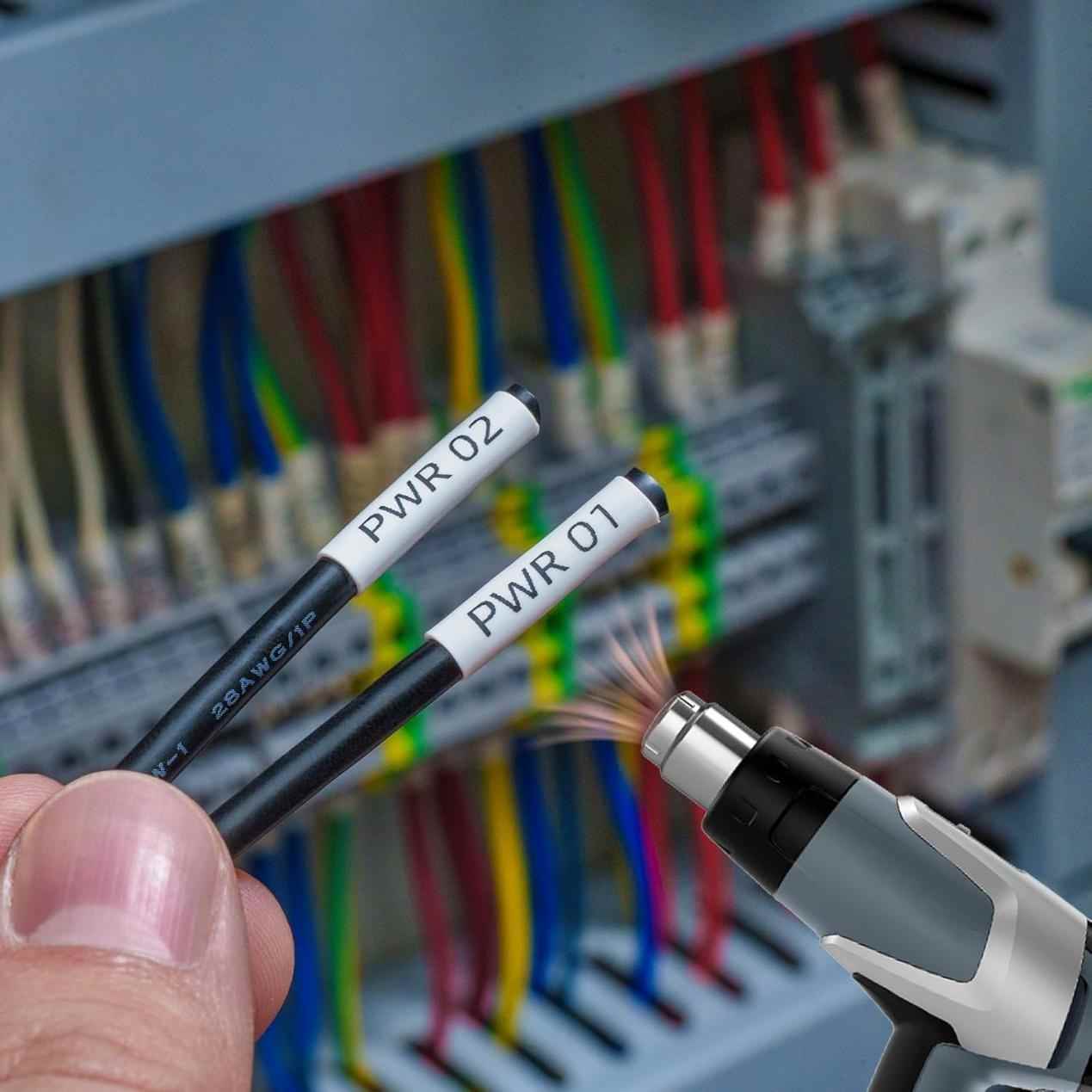 Heat-Shrink Cable Labels