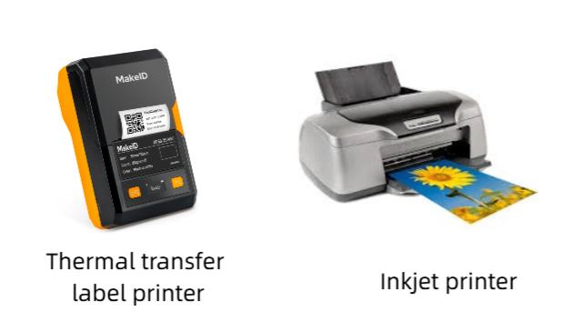 Thermal transfer printers vs. Inkjet