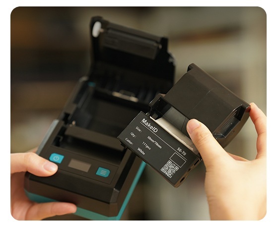 thermal label printing components