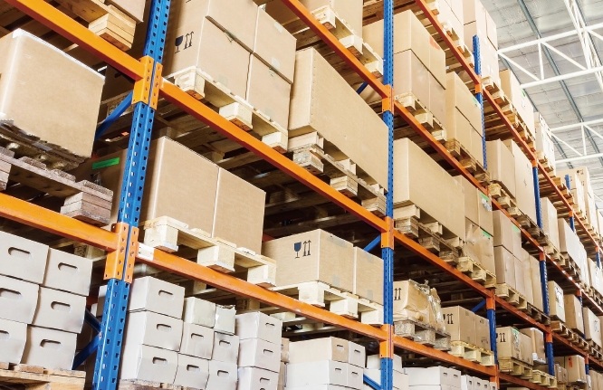 Custom waterproof labels for warehouse