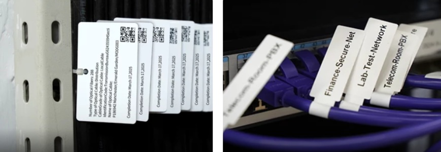 Durable Cable Labels for reducing printing cost