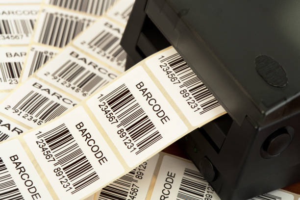 Print clear barcode labels
