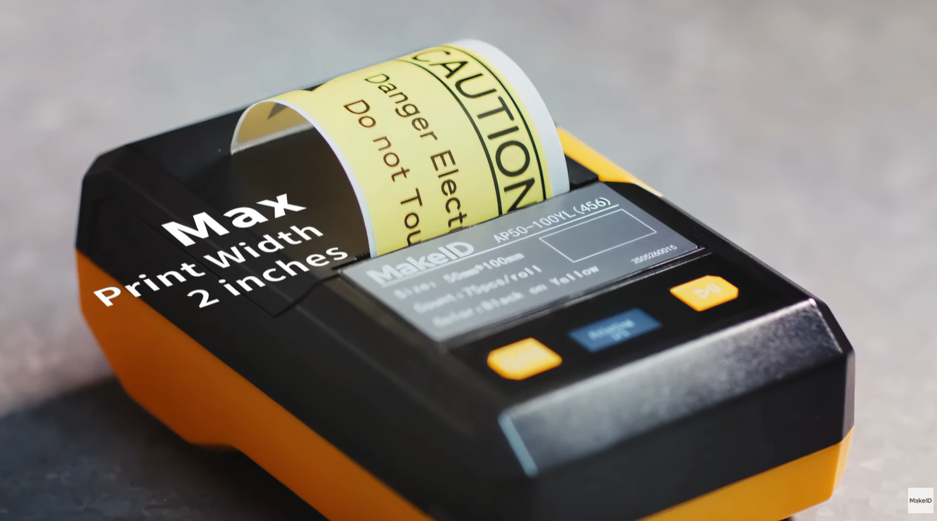 Thermal transfer label printer