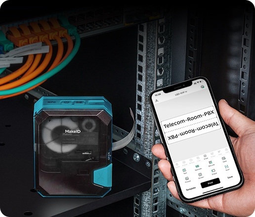 label printer for wire labeling