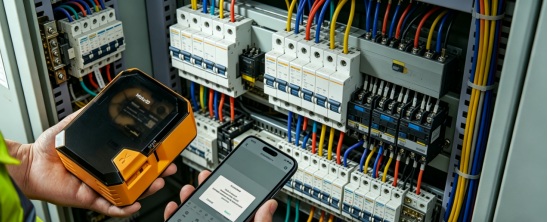 Print wires labels for control panel