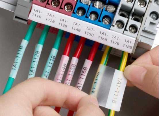 Self-Laminating label for server room